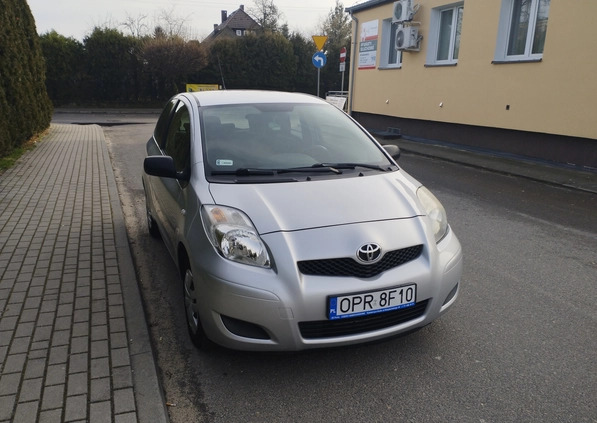 Toyota Yaris cena 10100 przebieg: 285724, rok produkcji 2009 z Krapkowice małe 79